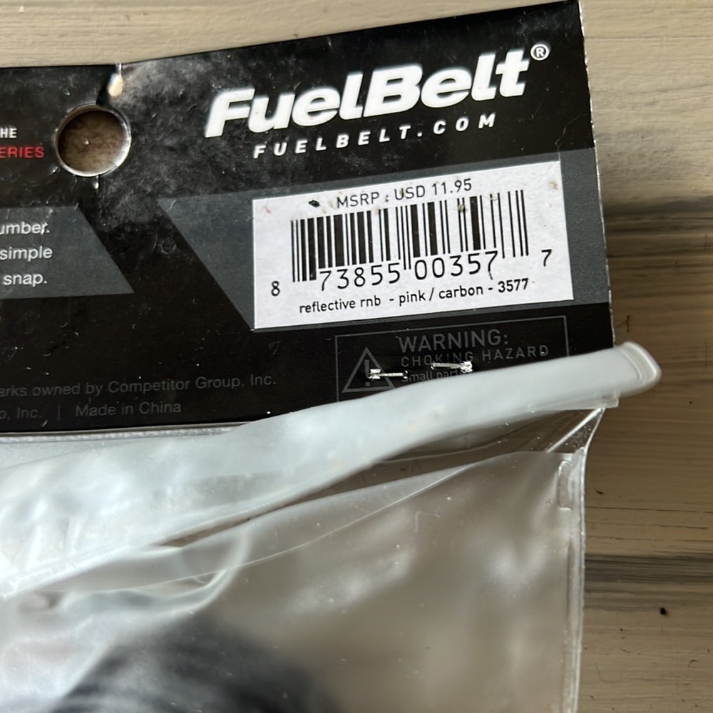 Fuel belt Race Gear Reflective Race Number Belt - Picture 7 of 7
